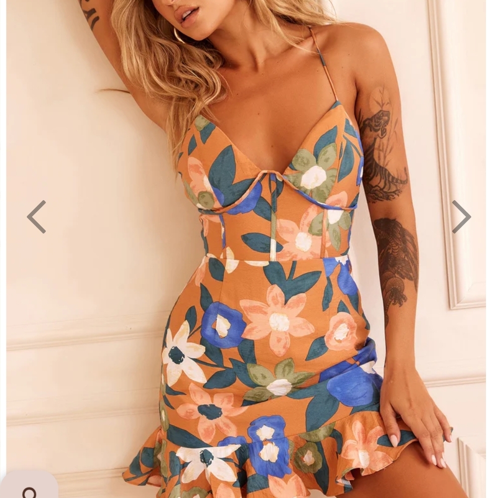 Floral Print Dress